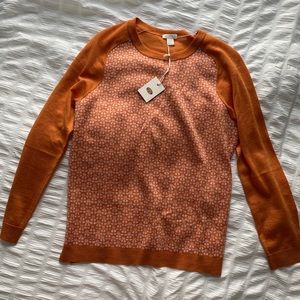 Fossil Orange Sweater